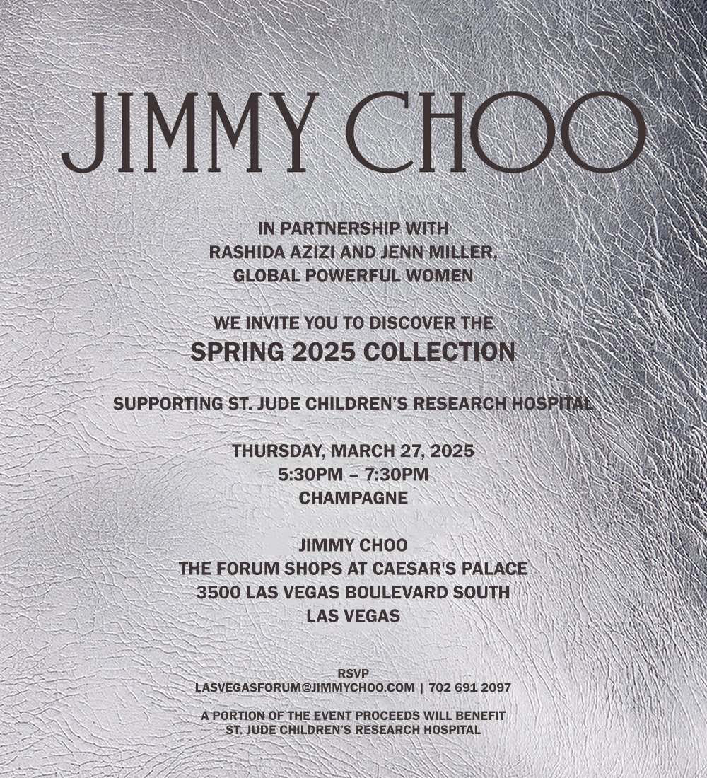 Jimmy Choo Marketing Event Flyer March 27